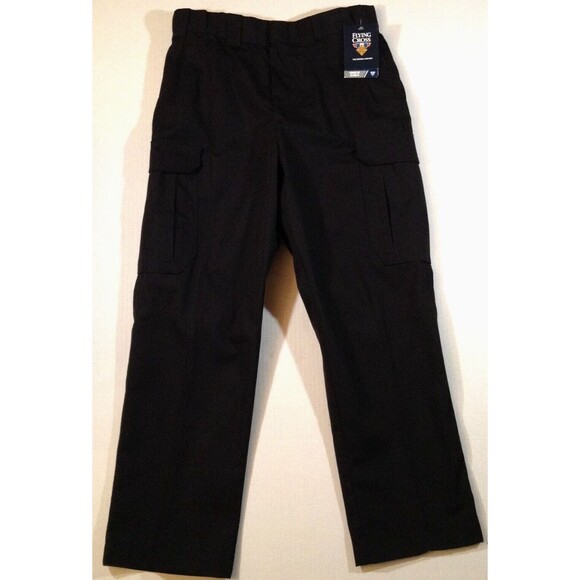 Flying Cross Pants Men 32x29 Black Cargo Ripstop Uniform Work Fire EMS FX57300 - Picture 1 of 10